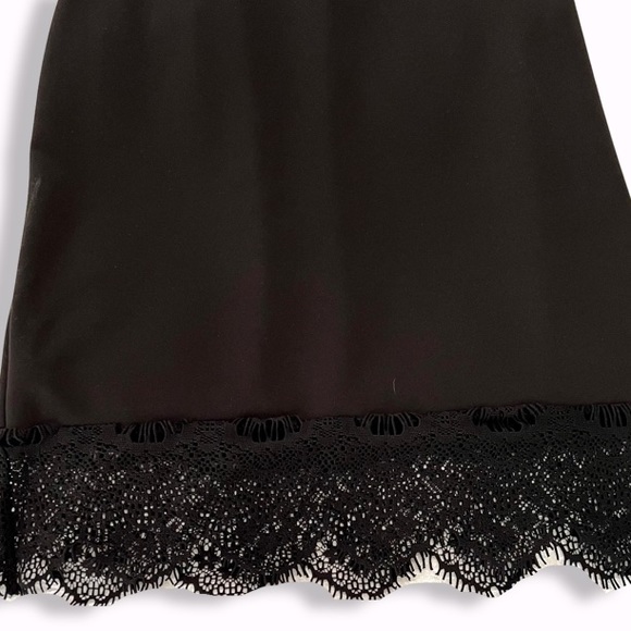 Express Size 6 lace Black body on dress - Picture 2 of 5